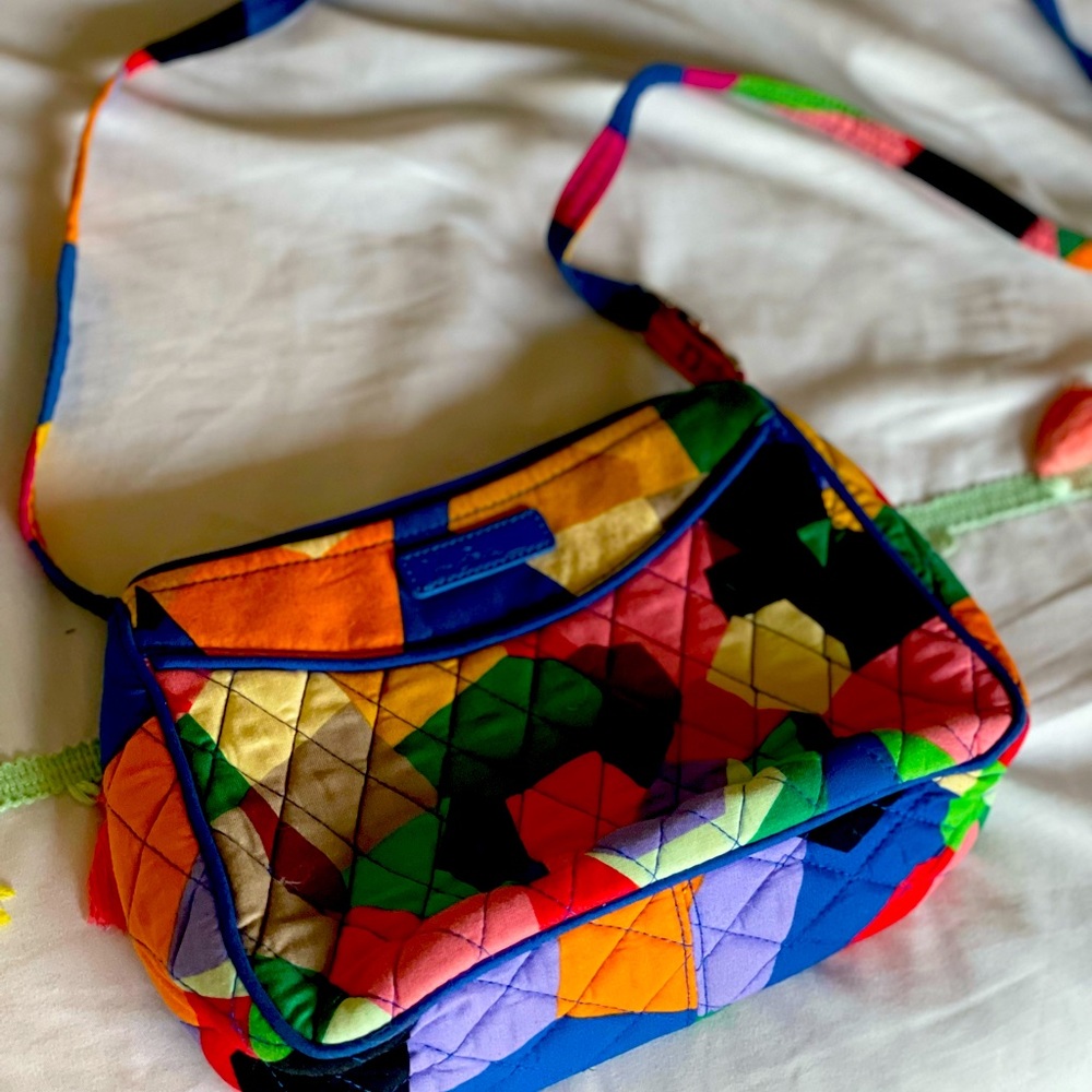 Multi Colored Vera Bradley Cross Body Purse